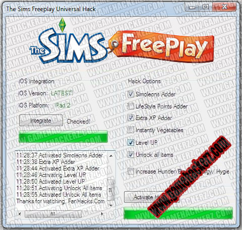 Money hack sims freeplay